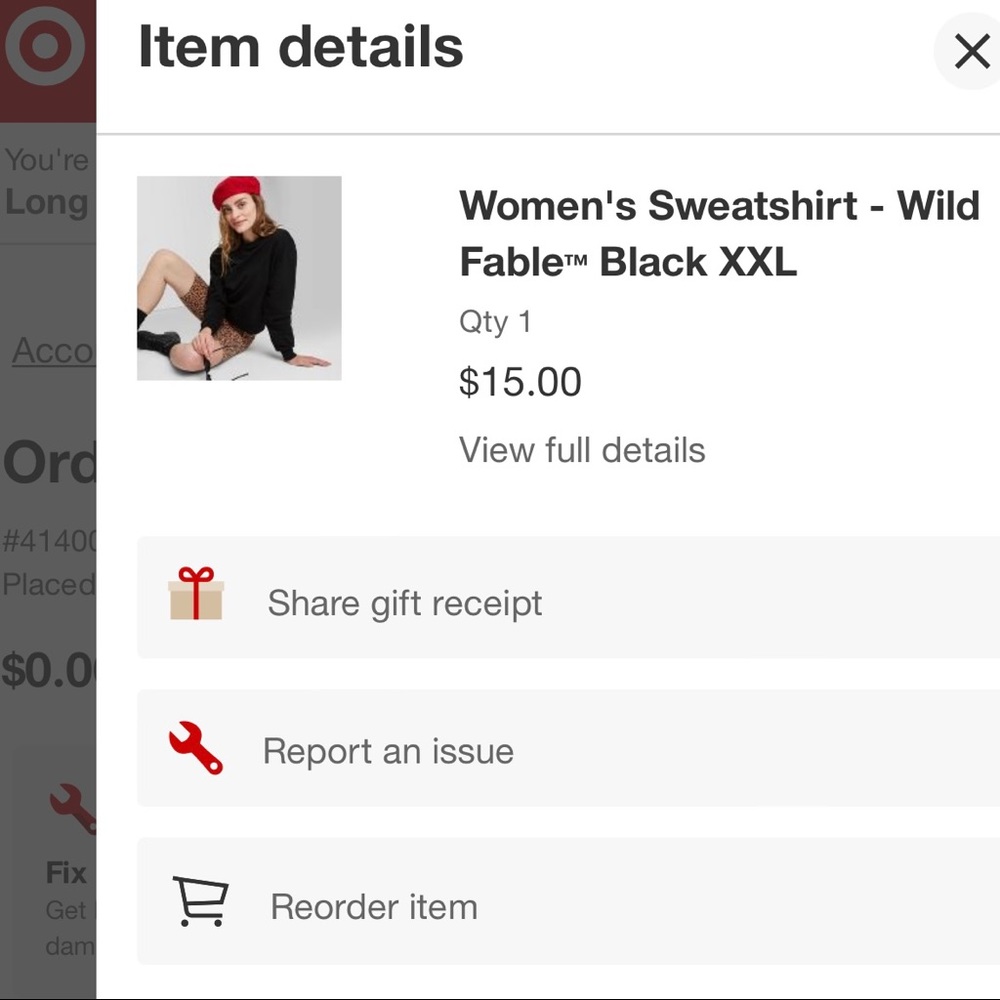 Wild Fable Women’s Sweatshirt - Picture 4 of 4